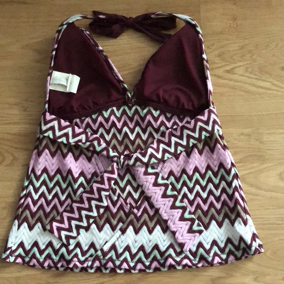 Perry Ellis Tankini set - Picture 3 of 14